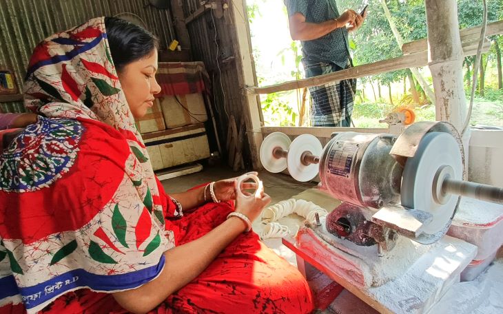 শাঁখাশিল্পের জন্য প্রসিদ্ধ এই গ্রাম এখন শুধুই স্মৃতি