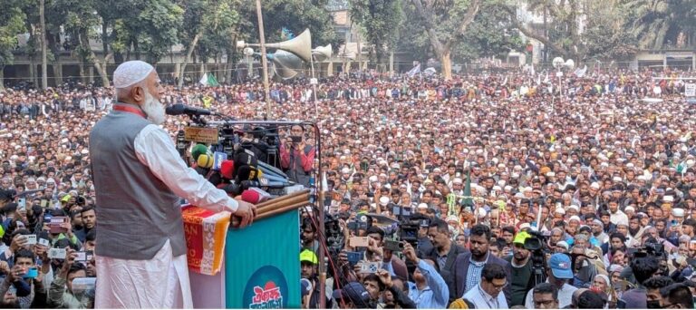 দেশের ওপর কেউ খবরদারি করুক সেটা সহ্য করবো না-জামায়াতের আমীর